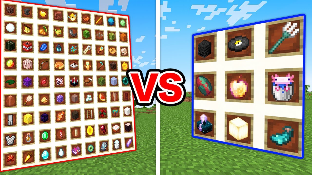 【マイクラ】ノーマルドデカビンゴ VS 激ムズスモールビンゴ！