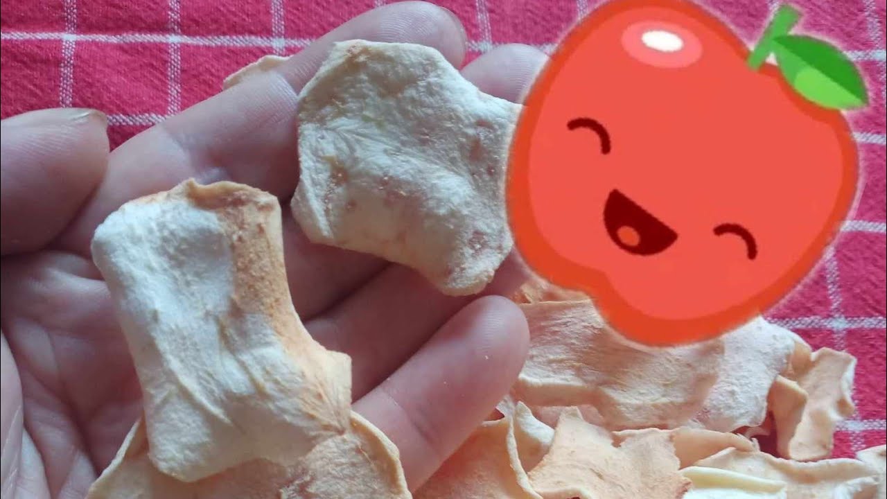 Jak suszyć jabłka aby nie ciemniały