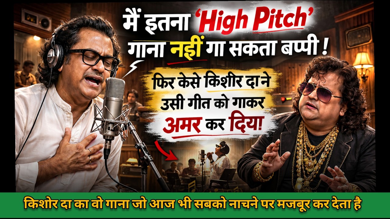 क्यों बोले Kishore Kumar – “मैं ये High Pitch गाना नहीं गा सकता”? Kishore Kumar Hit Songs