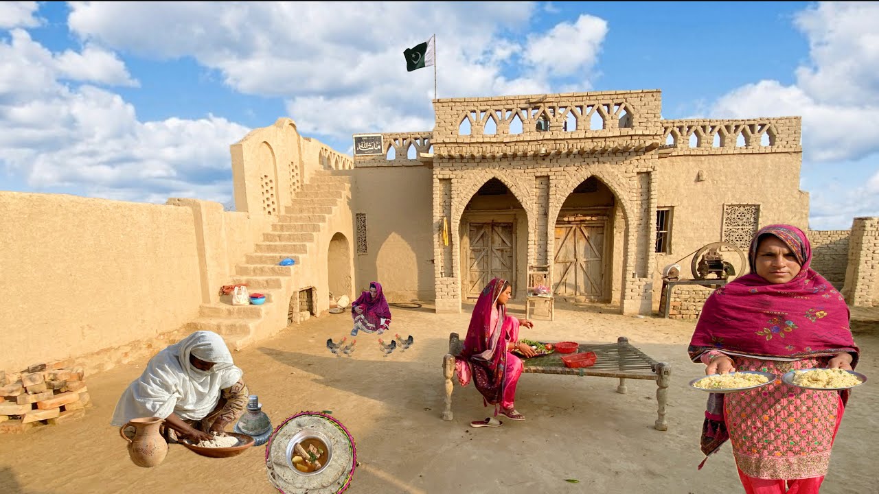 Unseen Desert Life in Pakistan | Desert Women Morning Routine | Desert Village Life 