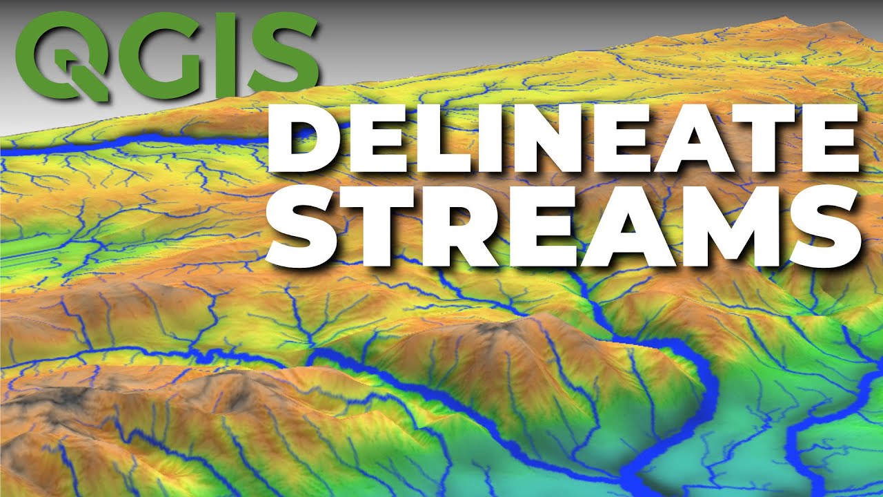 QGIS Stream Delineation with GRASS