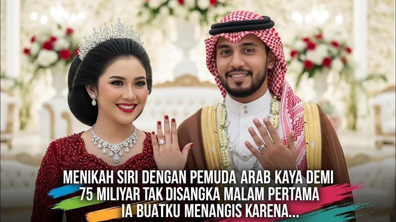 DEMI UANG 75 MILIYAR AKU RELA DINIKAHI SIRI PANGERAN ARAB‼️MALAM PERTAMA AKU SYOK