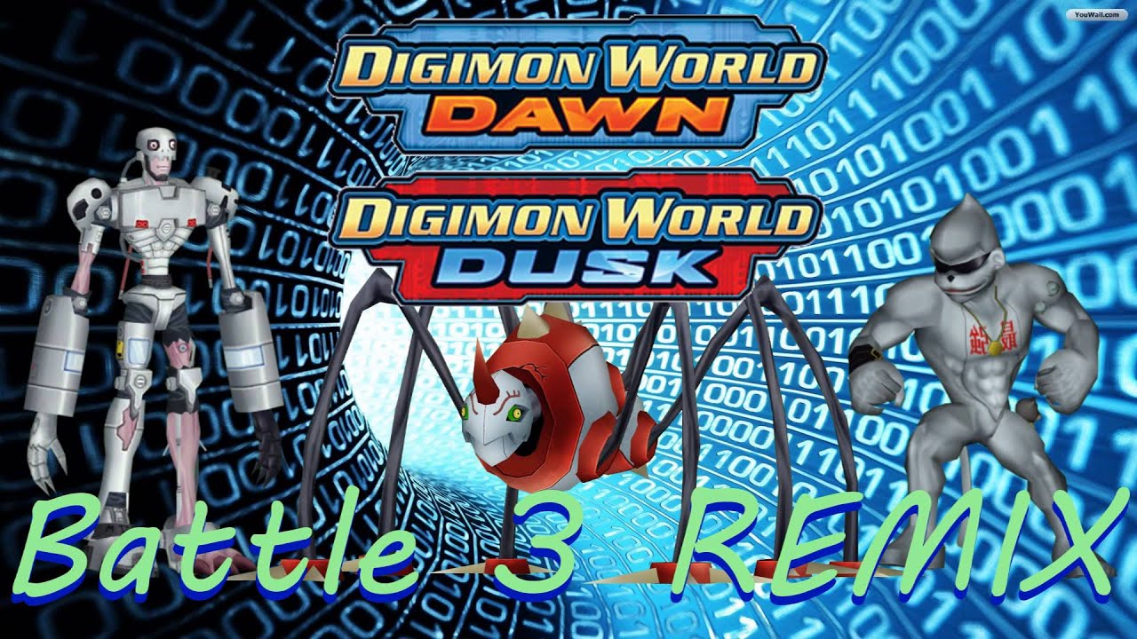 Digimon World Dawn/Dusk - Battle 3 REMIX