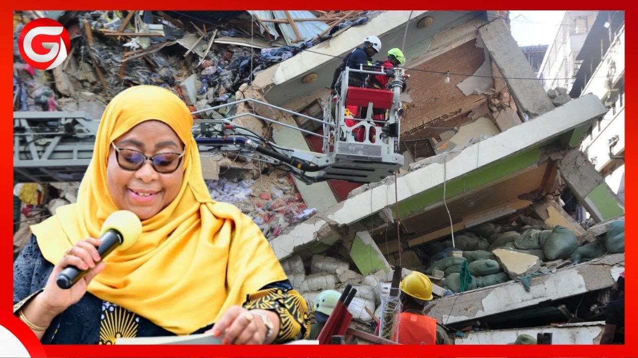 🔴#Live: RAIS SAMIA ASHIRIKI CHAKULA CHA MCHANA na WALIOSHIRIKI UOKOAJI KUPOROMOKA kwa JENGO KARIAKOO