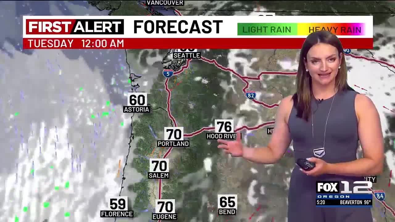 Sunday evening weather forecast (8/24)