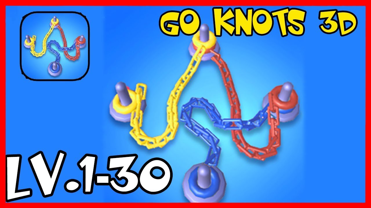 Go Knots 3D IOS Gameplay Level 1-30
