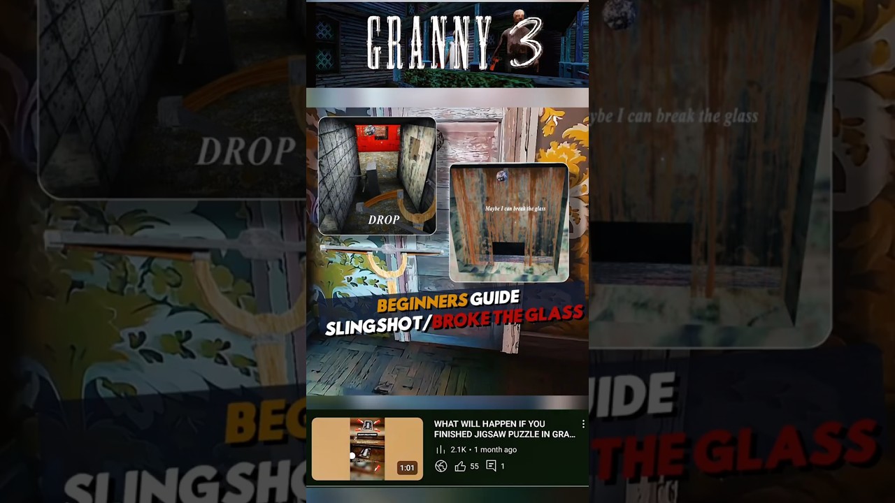 TRAIN OFFICE GUIDE - GRANNY 3 #granny #gaming #horrorgame #guide