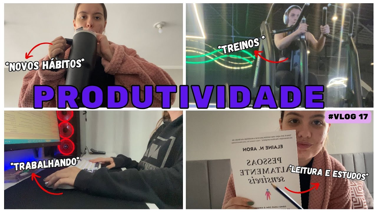 Um dia produtivo de VERDADE (sem romantizar nada) Vlog 17