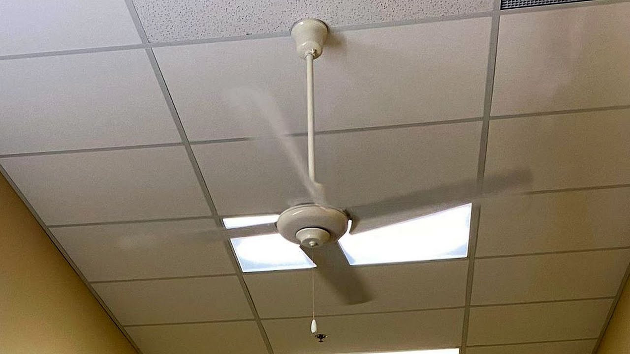 Video Tour of Vintage Ceiling Fans installed at GMS (Dan's Church)