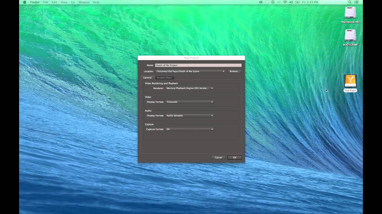 Tutorial Adobe Premiere Pro CC - Episode 1 - Setting up a Project