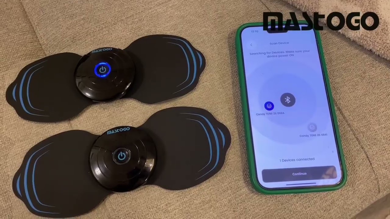Mastogo wireless TENS relief your pain