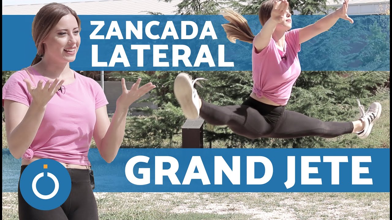 Cómo hacer el GRAND JETE a la SEGUNDA o ZANCADA LATERAL de BALLET 🩰