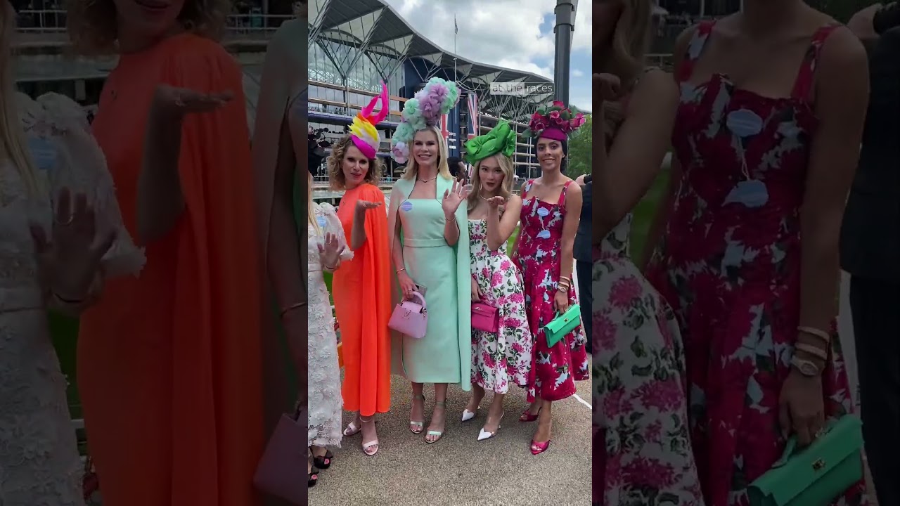 Wild hats at #royalascot!  #horseracing