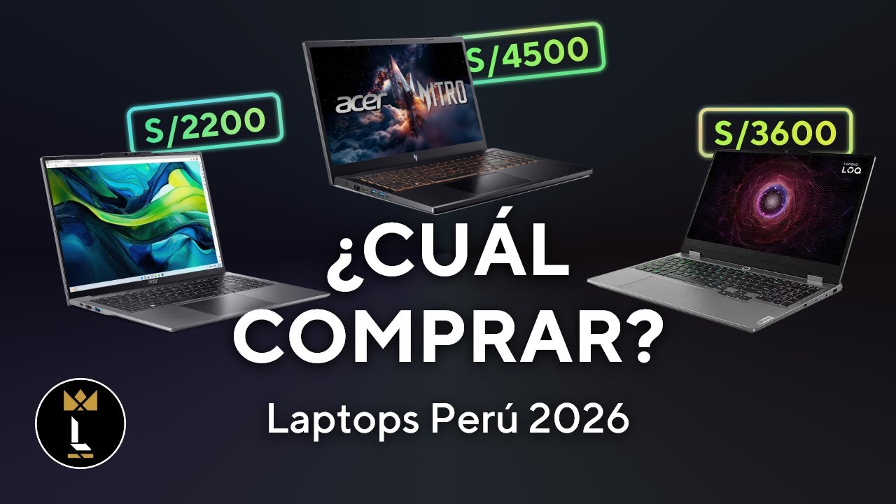 Las MEJORES laptops calidad-precio en Perú 🇵🇪 | 2026