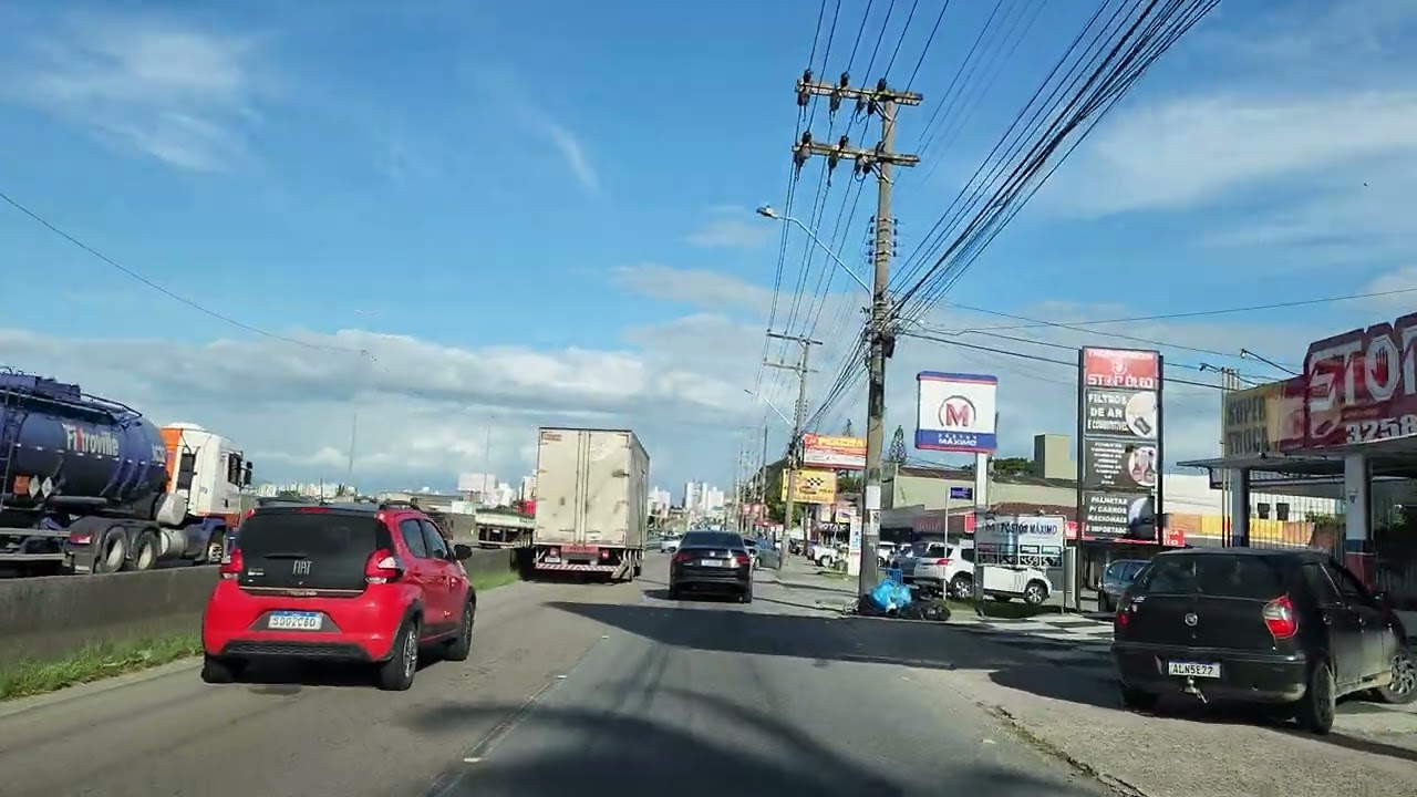 Florianópolis SC  da  Br  101 até a  Ponte Hercilio Luz..