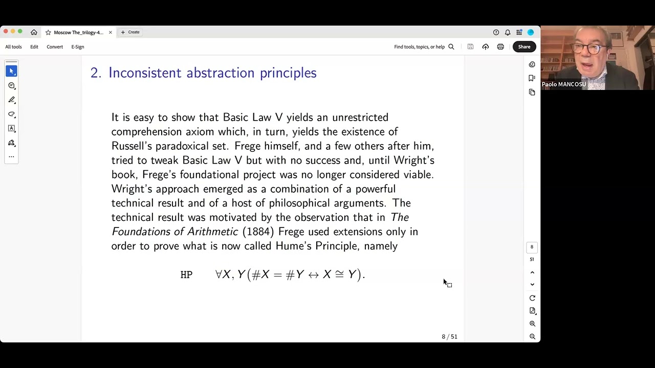 Paolo Mancosu. Three applications of Zermelo’s theorem on part-whole