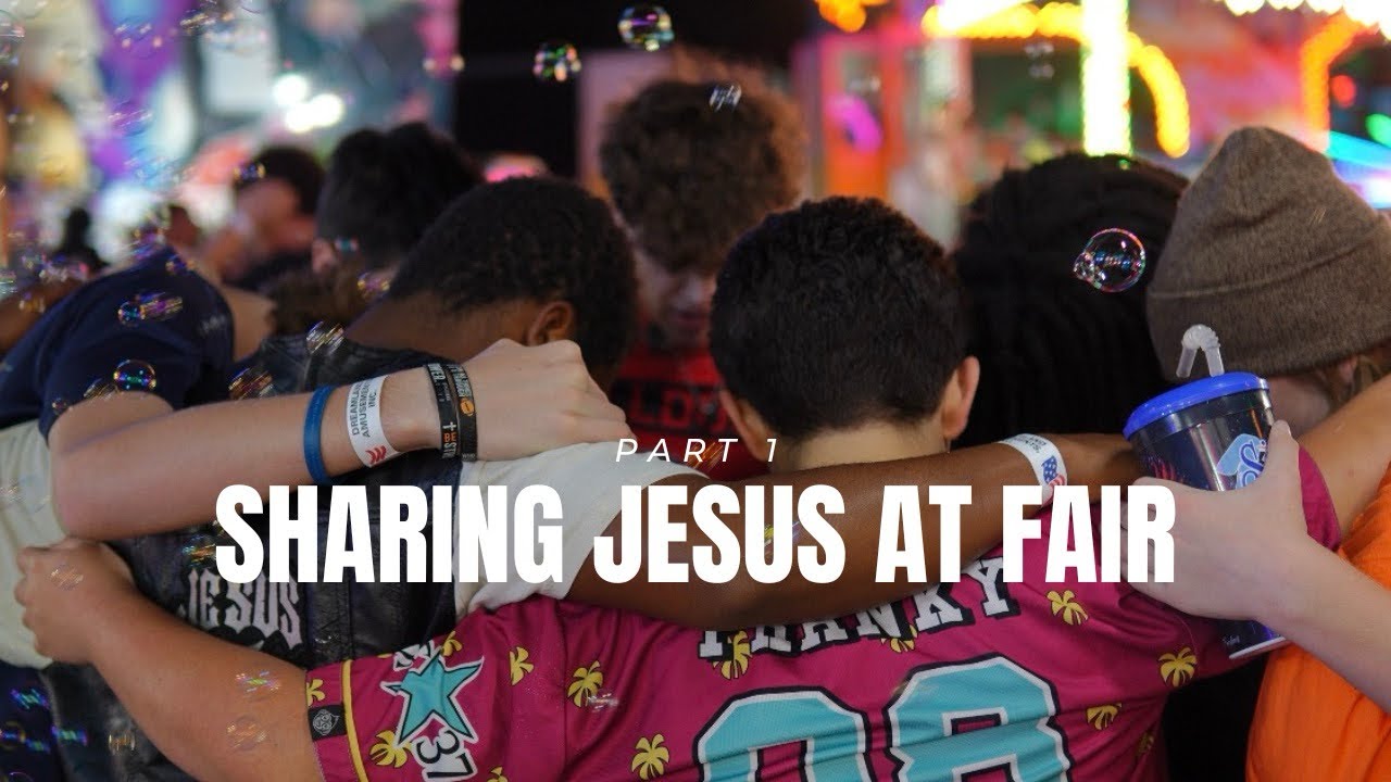 We Shared Jesus at the Fair… This Happened Part1🙏🏻✝️
