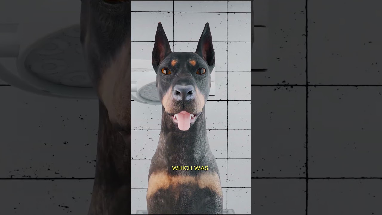 Why Dobermans Have Their Ears Cropped and Tails Docked 🧐