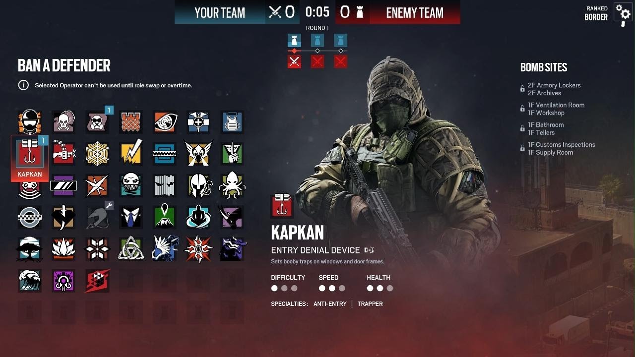 Tom Clancy's Rainbow Six Siege got5m