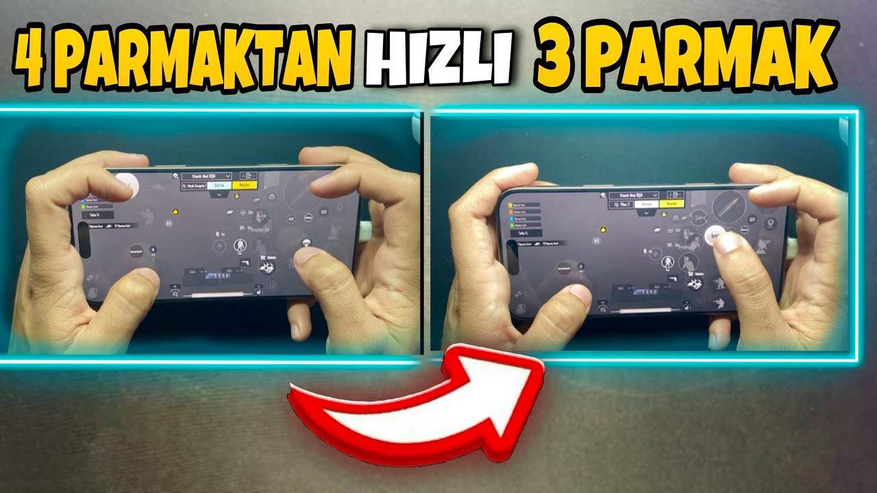 3 Parmak ile 4 Parmaktan Daha Hızlı Oynayın! ⚡️Ayarlar ve Taktikler ❗️Pubg Mobile