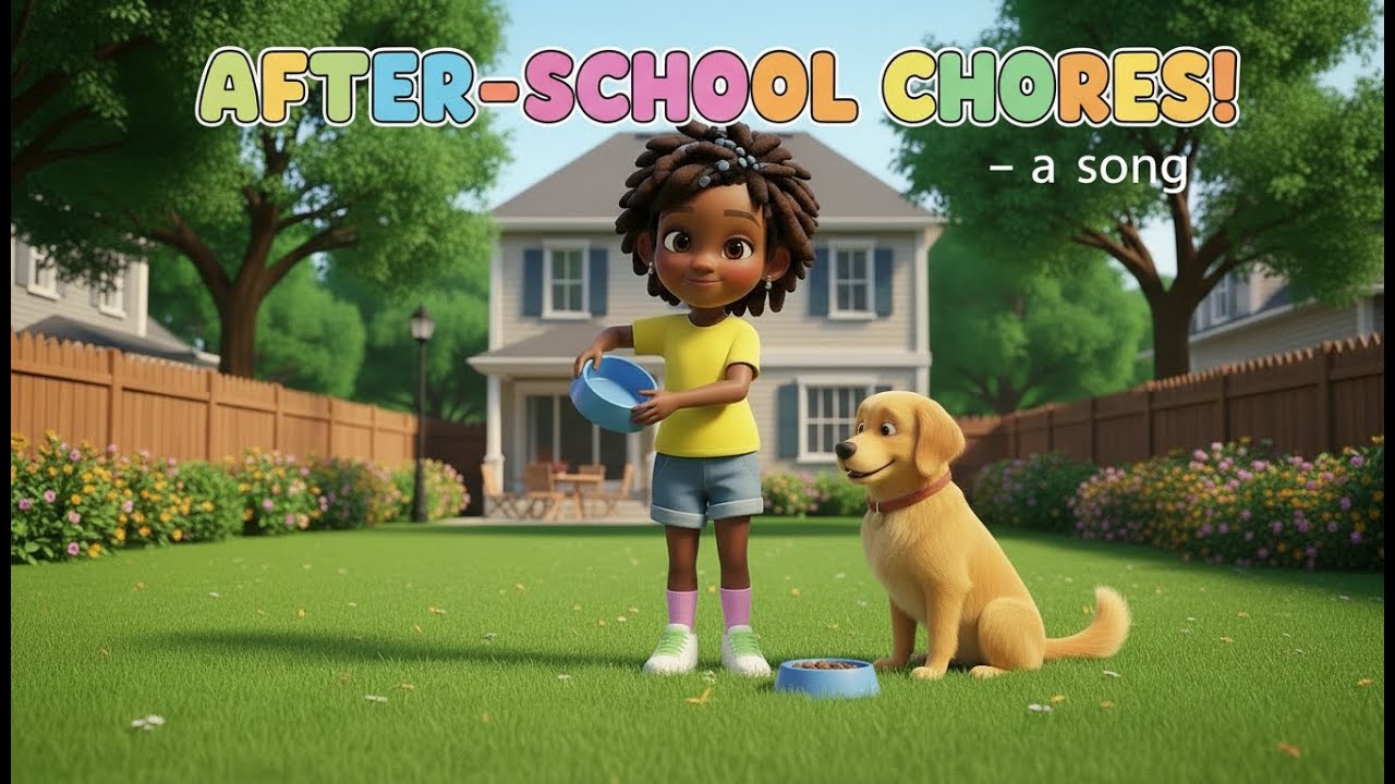 AFTER SCHOOL CHORES! song EL153