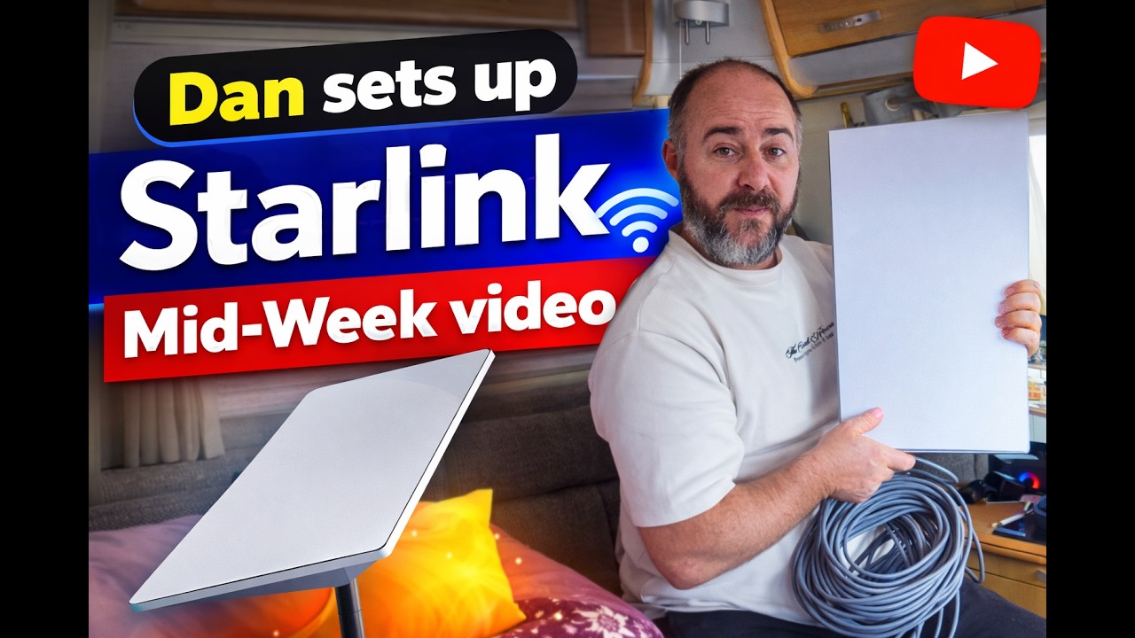 Setting up our Starlink in Ireland and use offgrid on our homestead.