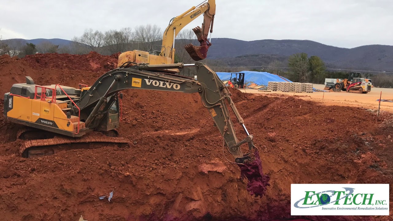 In-SITU Soil Blending Utilizing Potassium Permanganate.
