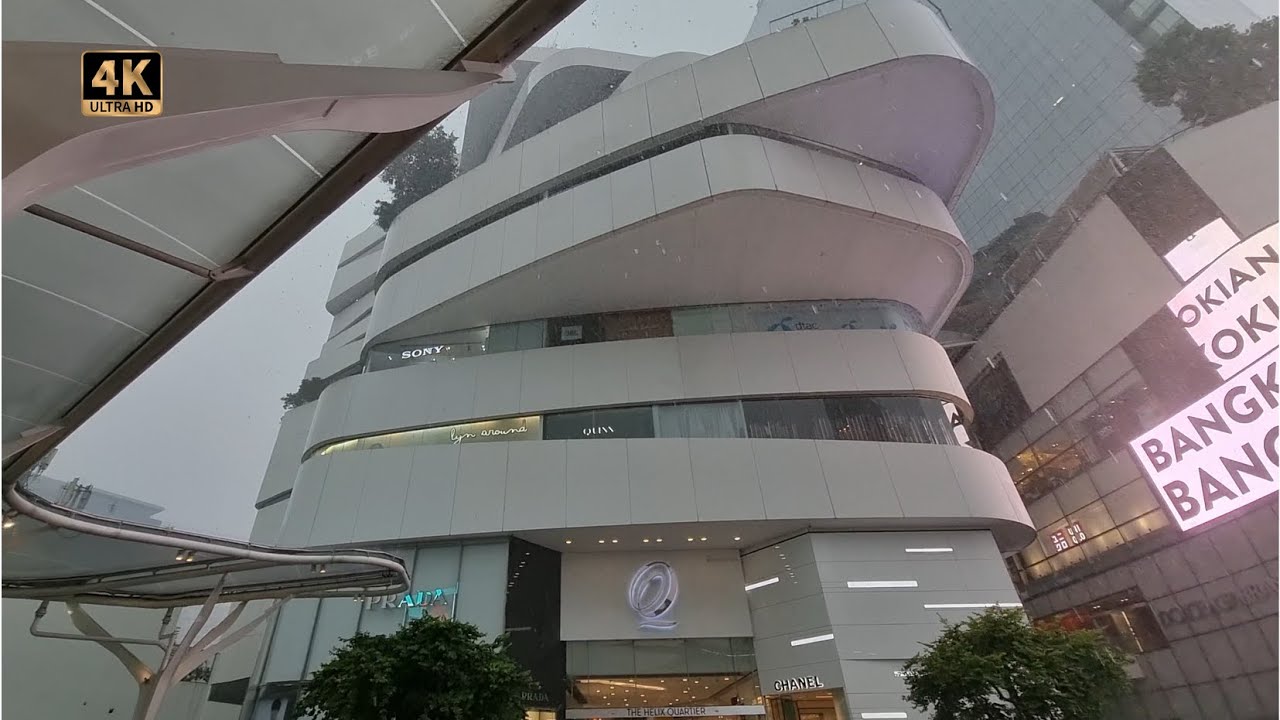 Heavy Thunderstorm Em Quartier Bangkok Monsoon - 🇹🇭 Thailand