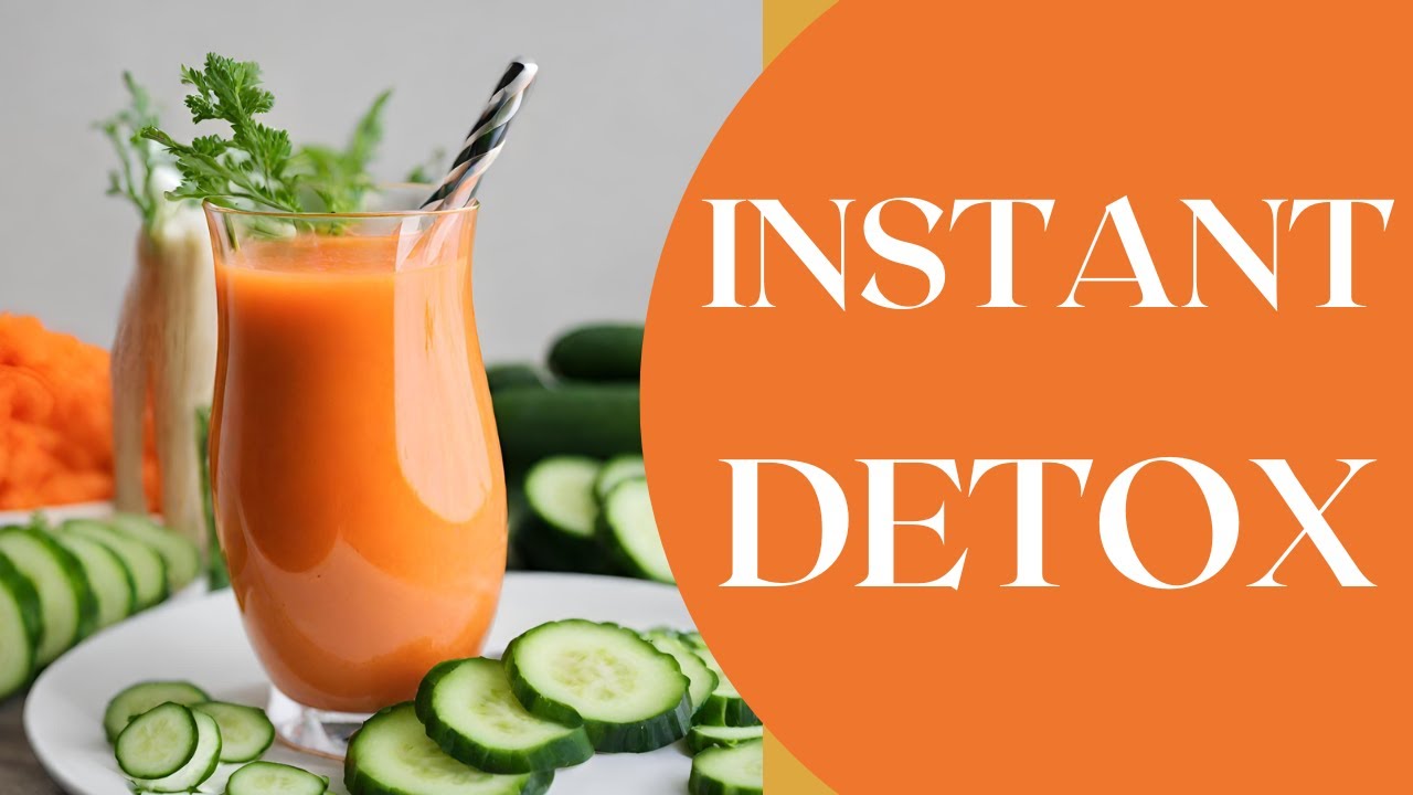 100% Refreshing Carrot Cucumber Lime Detox Juice | Revitalize Your Body Naturally !!