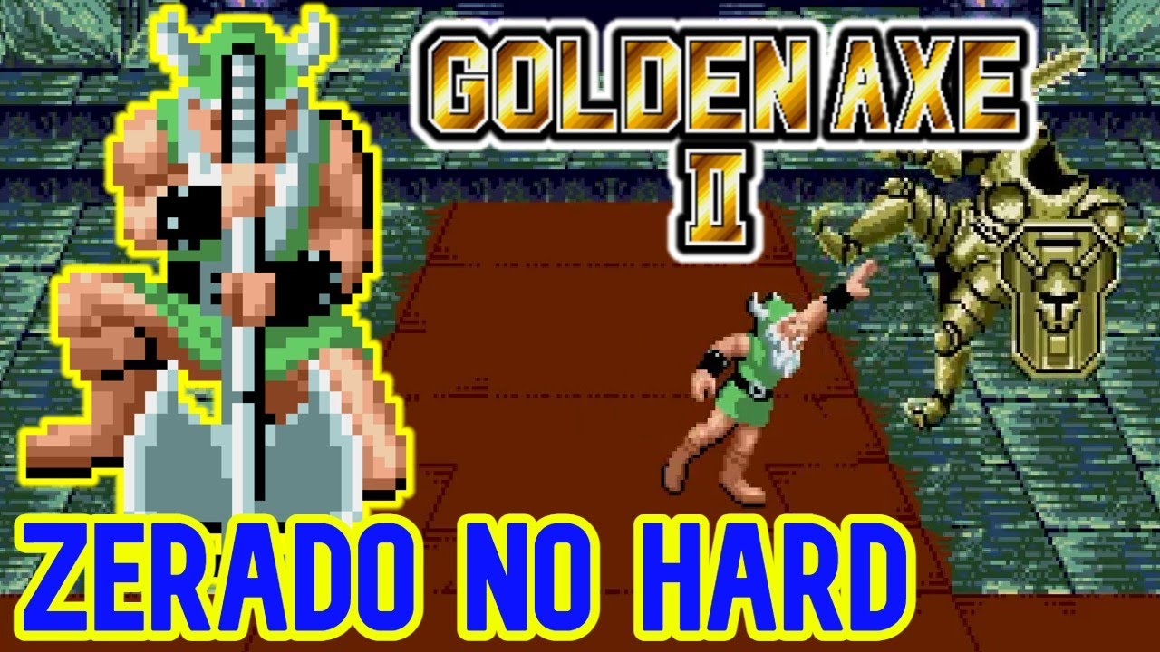 Golden Axe 2 - ZERADO no HARD - Rank SA com Gilius !!