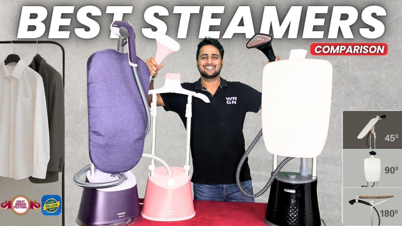 Best Garment Steamer in India 2026 | Upright Steamers Comparison 🔍