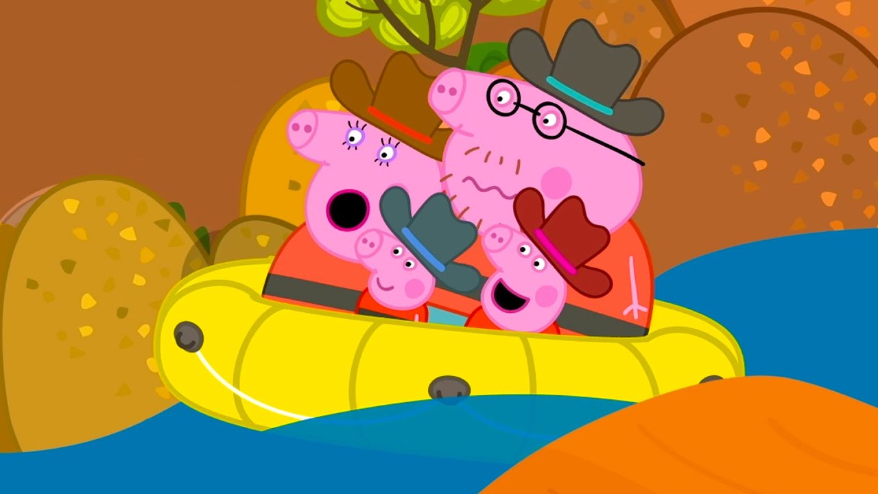 The Big Canyon Adventure! 🌊 | Peppa Pig Official Full Episodes