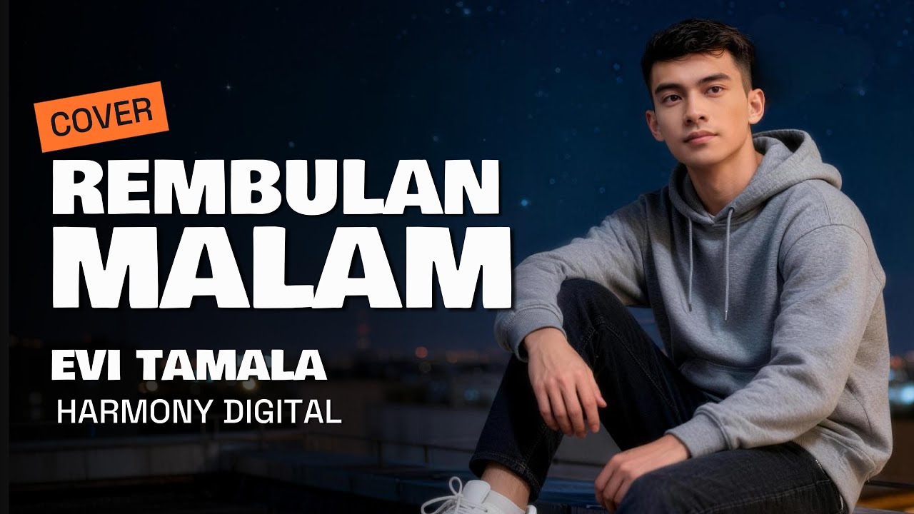 REMBULAN MALAM - EVI TAMALA - COVER BY HARMONY DIGITAL (VIDEO LIRIK)
