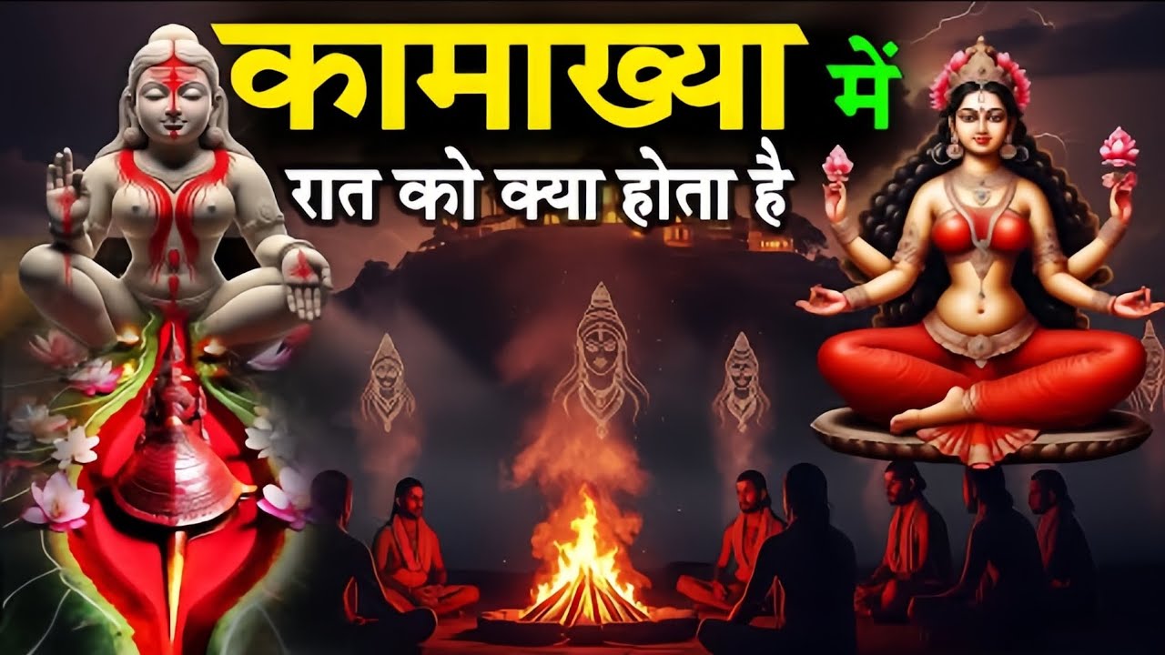 कामाख्या मंदिर का खौफनाक रहस्य 😨 रात में क्यों बंद हो जाता है मंदिर? 