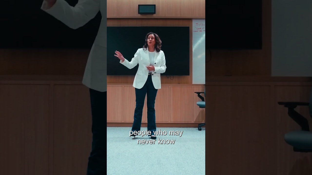 LA Sparks Basketball | Former VP Kamala Harris locker room speech