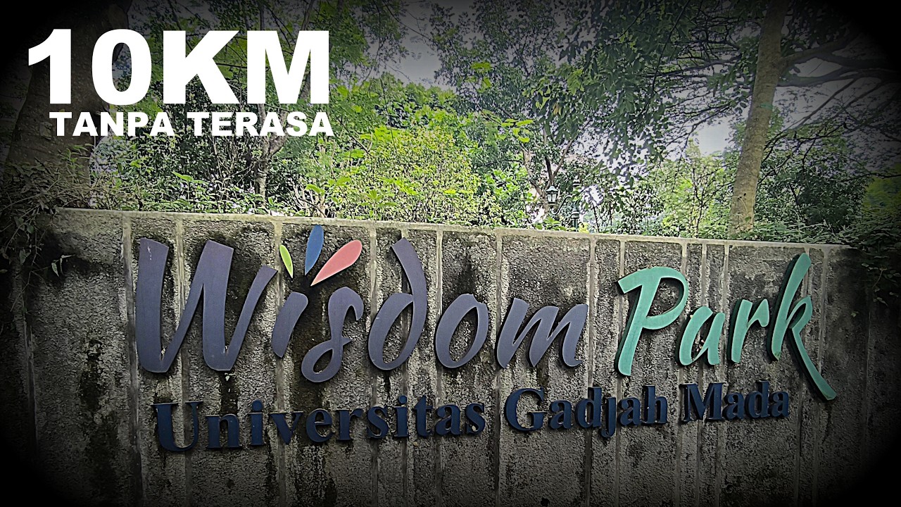 10 KM Tanpa Terasa! Jalan Pagi di Wisdom Park UGM Jogja