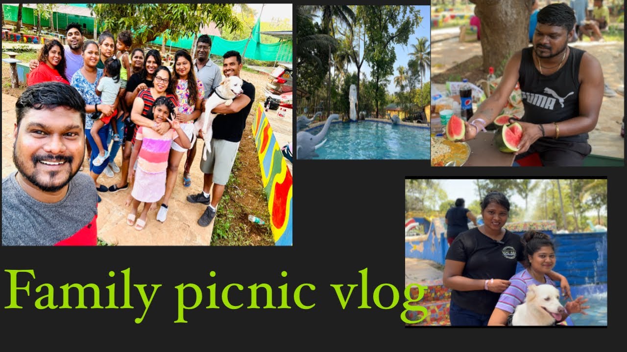 Family picnic vlog ✌🏻family introduction