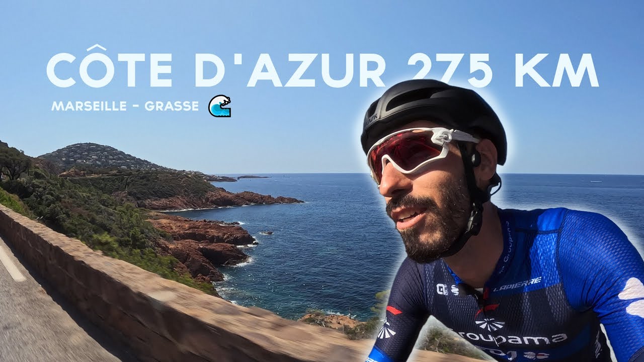 Marseille - Grasse 🌊 275km le long de la Méditerranée