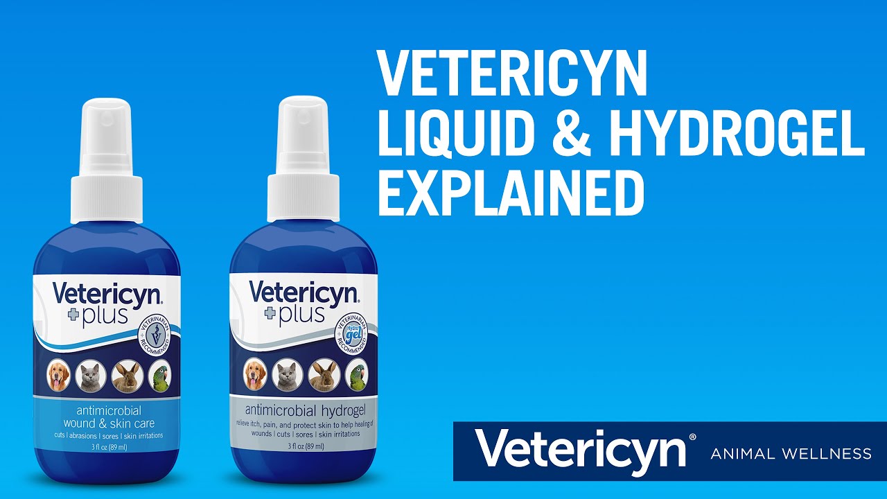 Vetericyn Wound Care Liquid and Antimicrobial Hydrogel Explained