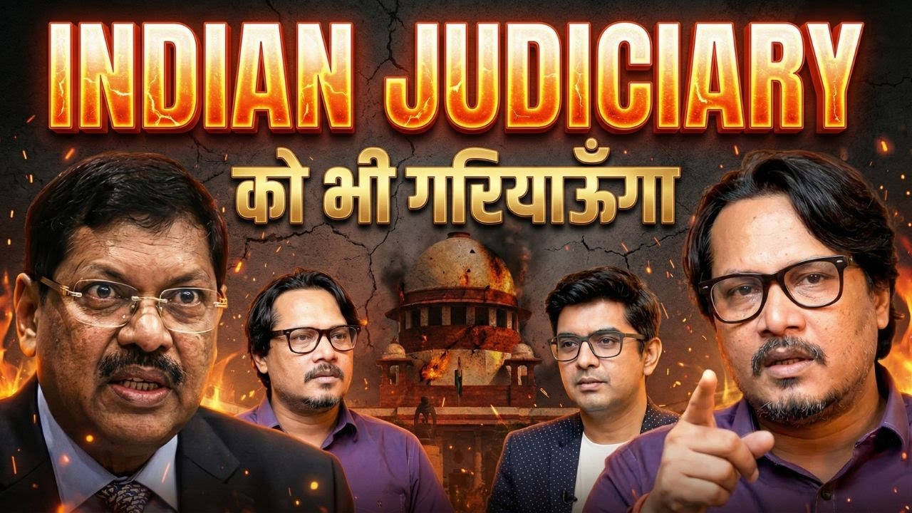 Ajeet Bharti EXPOSING Indian Judiciary, CJI Gavai & 5 Crore Pending Cases