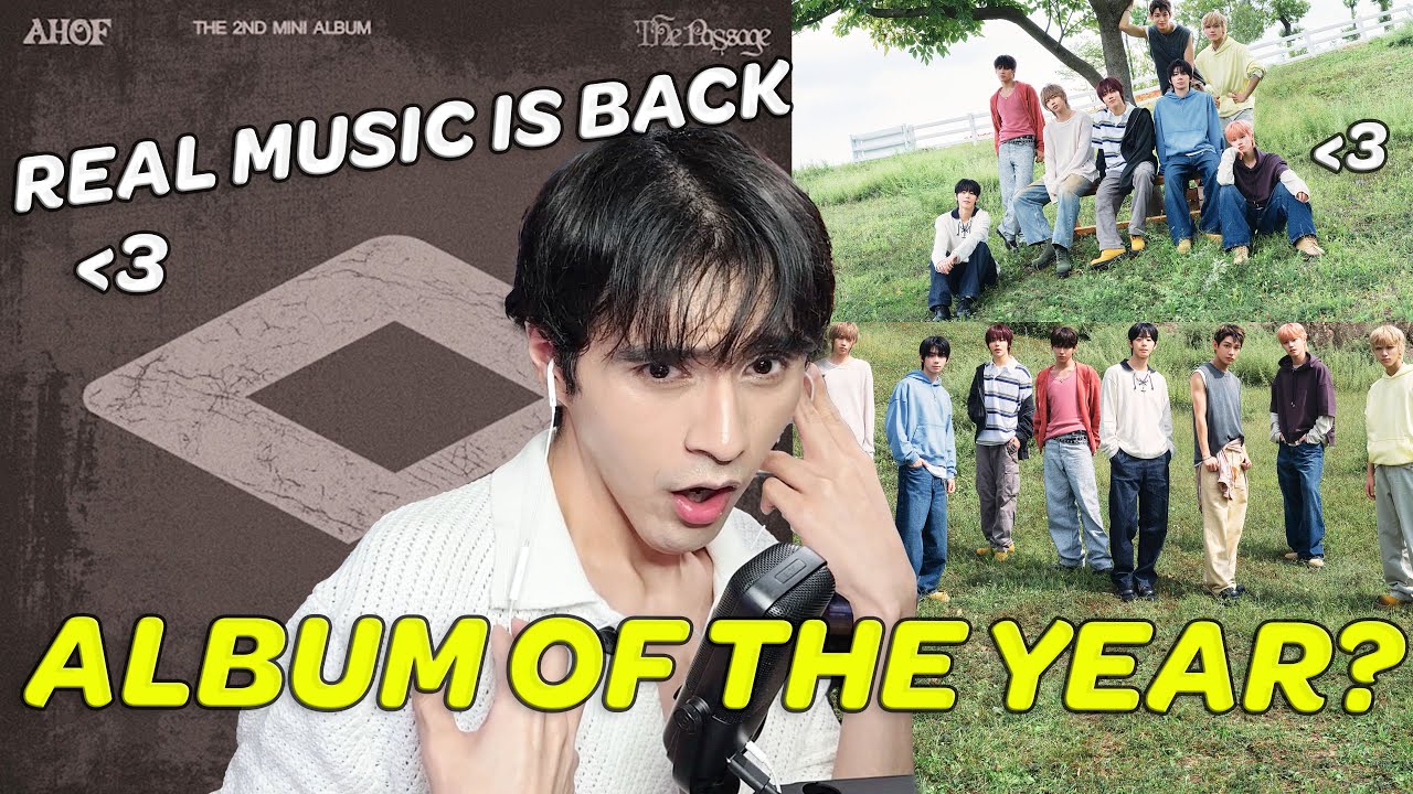 AHOF (아홉) THE PASSAGE 2ND MINIALBUM REACTION