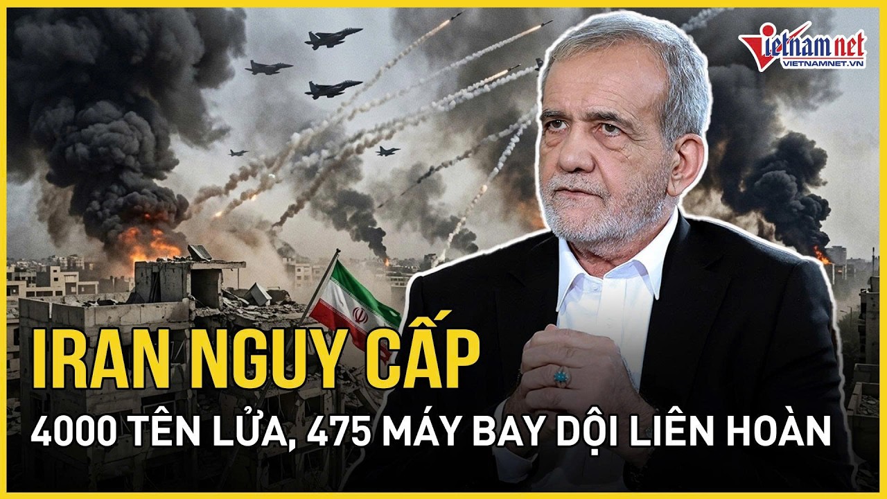 Iran nguy cấp - “1 ông lớn” Vùng Vịnh bắn trả như mưa, 4000 tên lửa cùng 475 máy bay dội liên hoàn