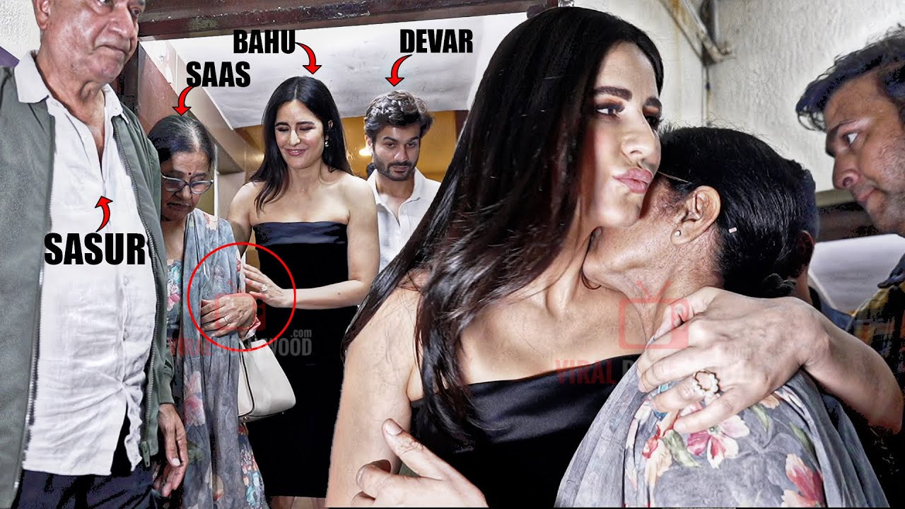 Katrina Kaif Cutest Moment with Mother-in-Law Veena Kaushal after Watching Sam Bahadur Movie