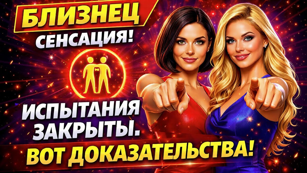 Близнец Стоп бедности одиночеству! ЗАБУДЬ СТРАДАНИЯ! Карма выдала черную метку врагам