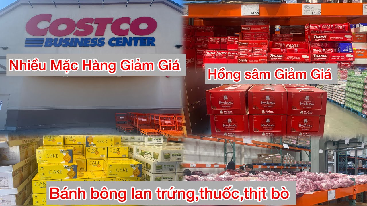 Costco Business Center,Hồng sâm,thuốc,thịt,bánh Đang Giảm Giá 