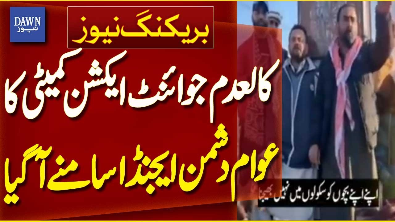 Banned Joint Action Committee&rsquo;s Alleged Anti-Public Agenda Comes to Light | Breaking News | DawnNews