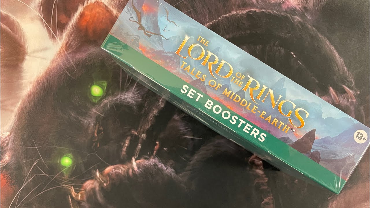 Lord of the Rings Set Booster Box Opening #1 - There Is So Much Going On In This Set...