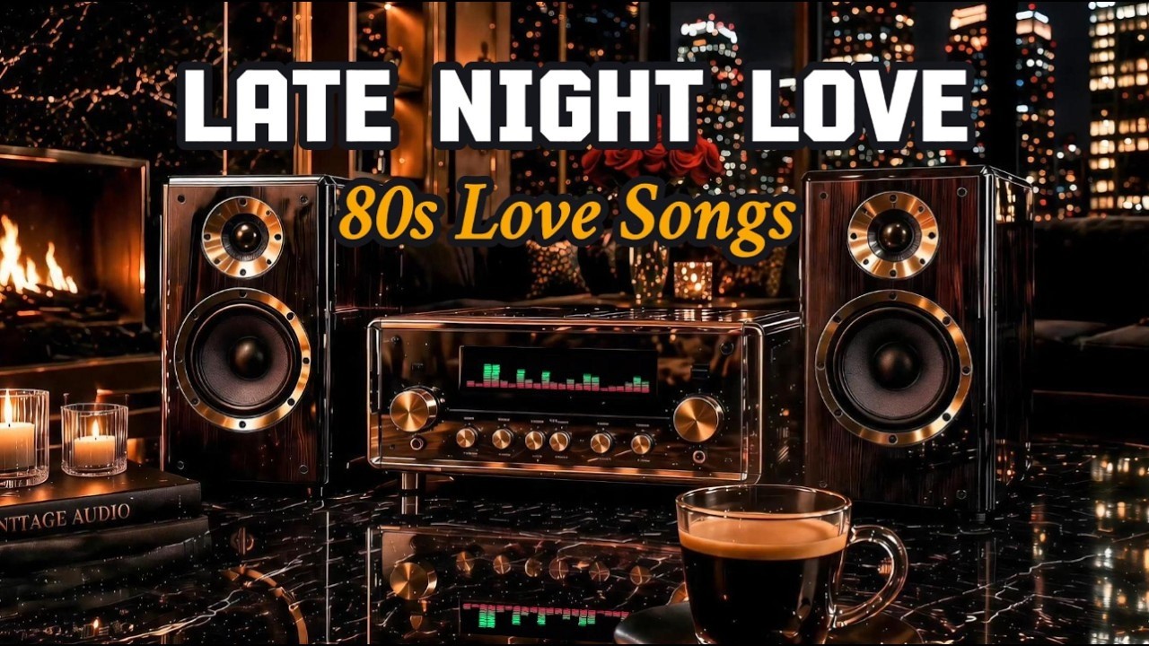 80s Nostalgic Love Songs &ndash; Late Night Romance on FM | Warm Night Mix
