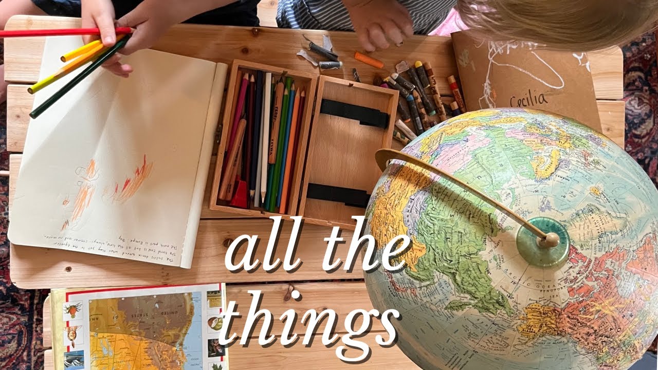 MUST HAVE Supplies for a Charlotte Mason Homeschool!
