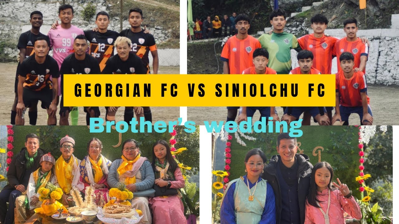 (GEORGIAN FC VS SINIOLCHU NAMCHI)⚽️🏃‍♂️4th Quarter final. Cinchona Gold Cup 2024 at Sangseer Kaman